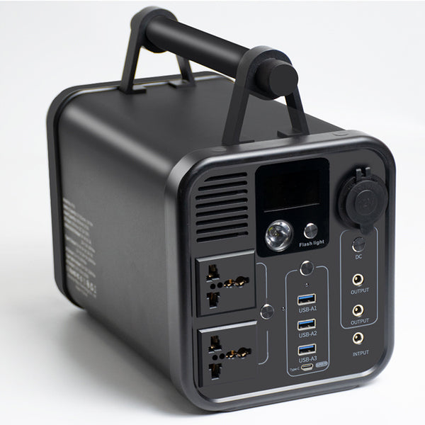 Station Énergie Portable 600W — Batterie de Secours Véhicule & Plein Air